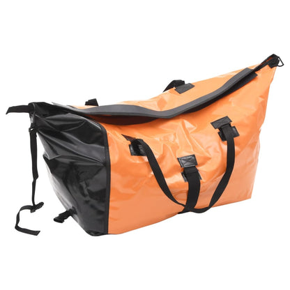 Gepäck-Fahrradanhänger mit Tasche Orange und Schwarz - Pazzar.ch