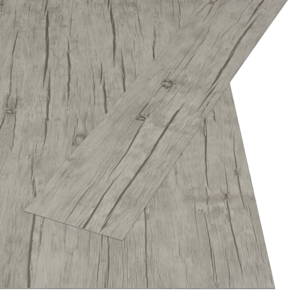 PVC-Fliesen Selbstklebend 4,46 m² 3 mm Eichen-Optik Gewaschen - Pazzar.ch