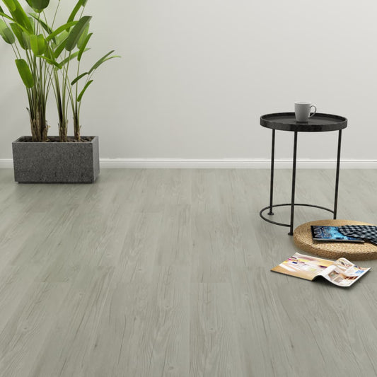 PVC-Fliesen Selbstklebend 4,46 m² 3 mm Grau - Pazzar.ch