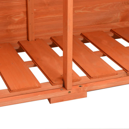 Garten-Geräteschuppen 120x50x91 cm Holz - Pazzar.ch