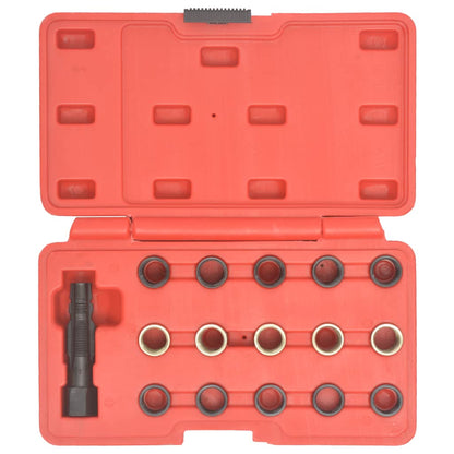 16-tlg. Zündkerzengewinde-Reparatursatz M14×1,25 - Pazzar.ch