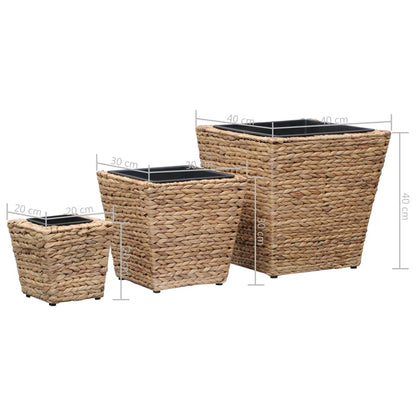Garten-Hochbeete 3-tlg. Wasserhyazinthe - Pazzar.ch