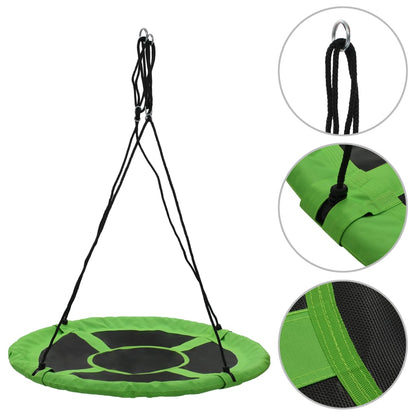 Schaukel 110 cm 100 kg Grün - Pazzar.ch