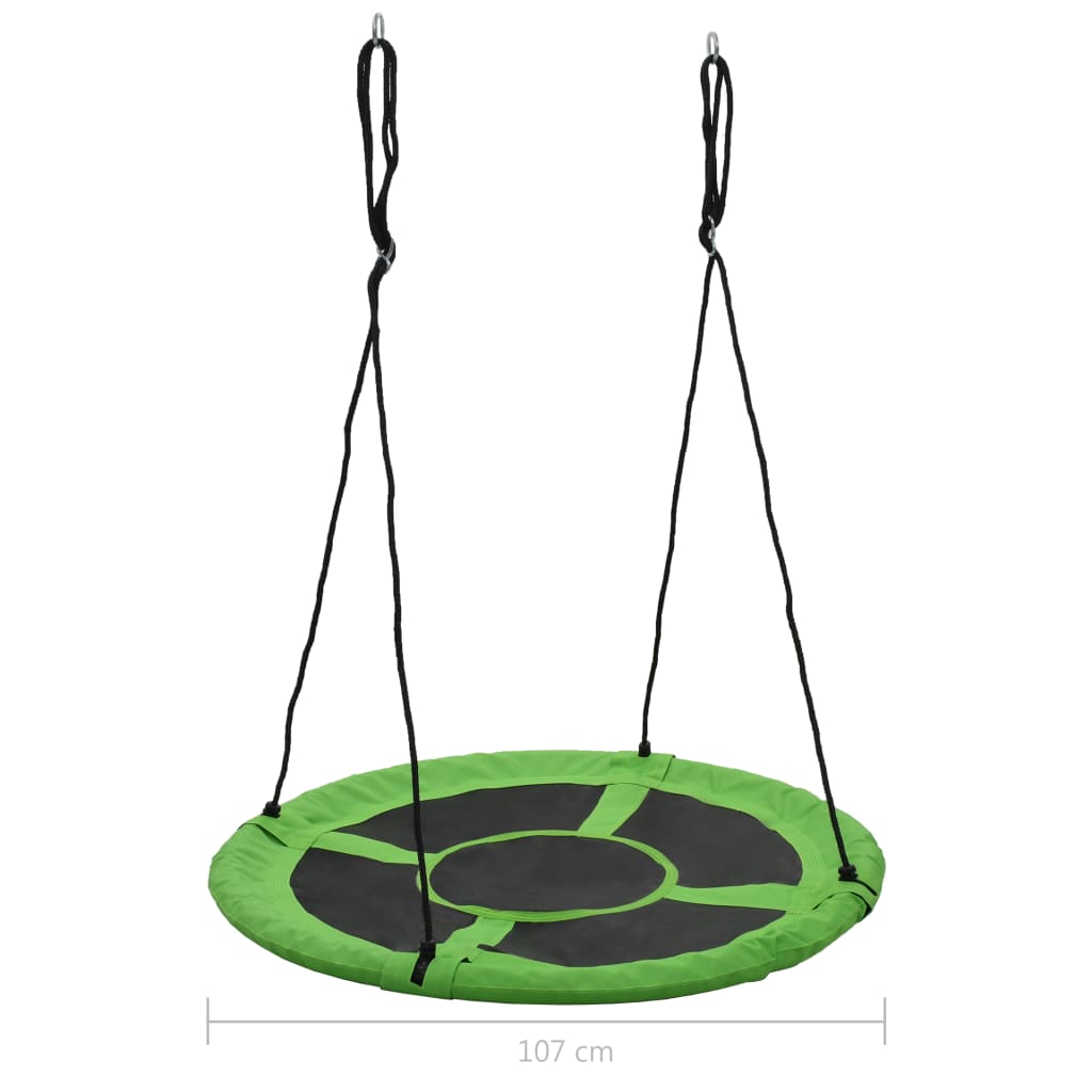 Schaukel 110 cm 100 kg Grün - Pazzar.ch