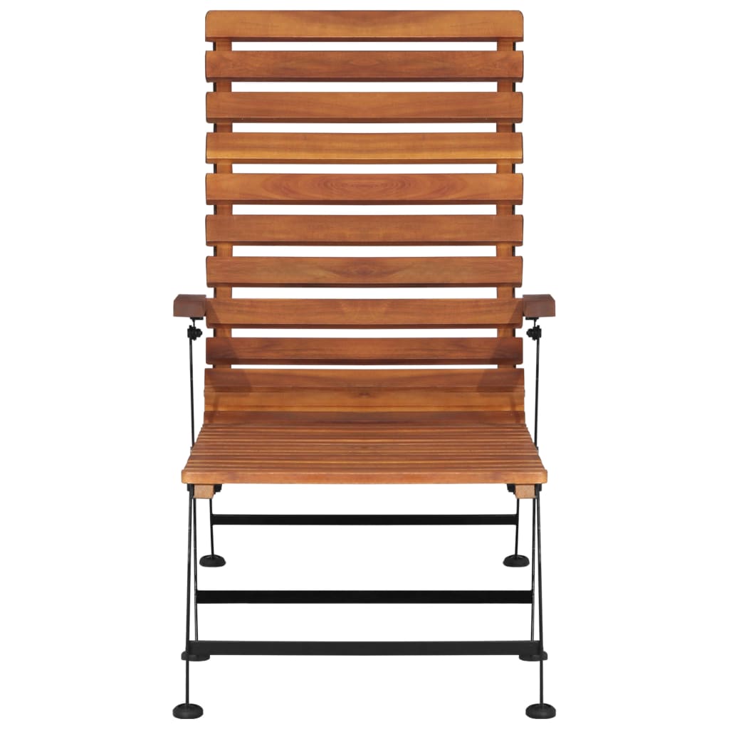 Outdoor Liegestuhl Akazienholz Massiv - Pazzar.ch