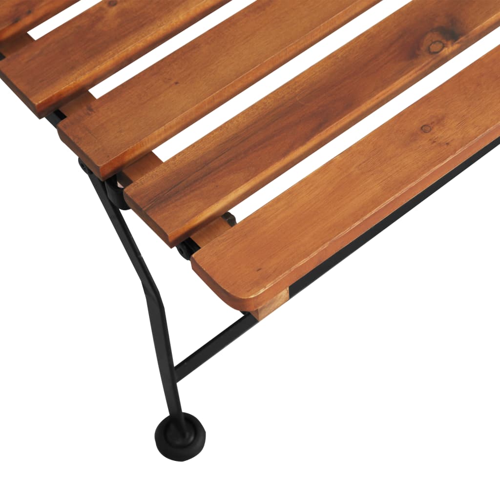 Outdoor Liegestuhl Akazienholz Massiv - Pazzar.ch