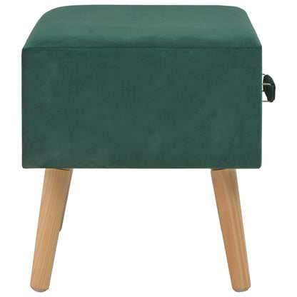 Nachttisch Grün 40 x 35 x 40 Samt - Pazzar.ch