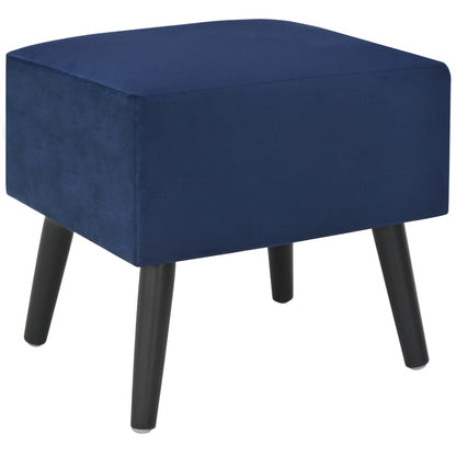 Nachttisch Blau 40 x 35 x 40 Samt - Pazzar.ch