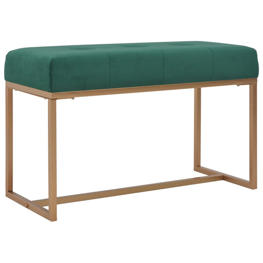 Bank 80 cm Grün Samt - Pazzar.ch