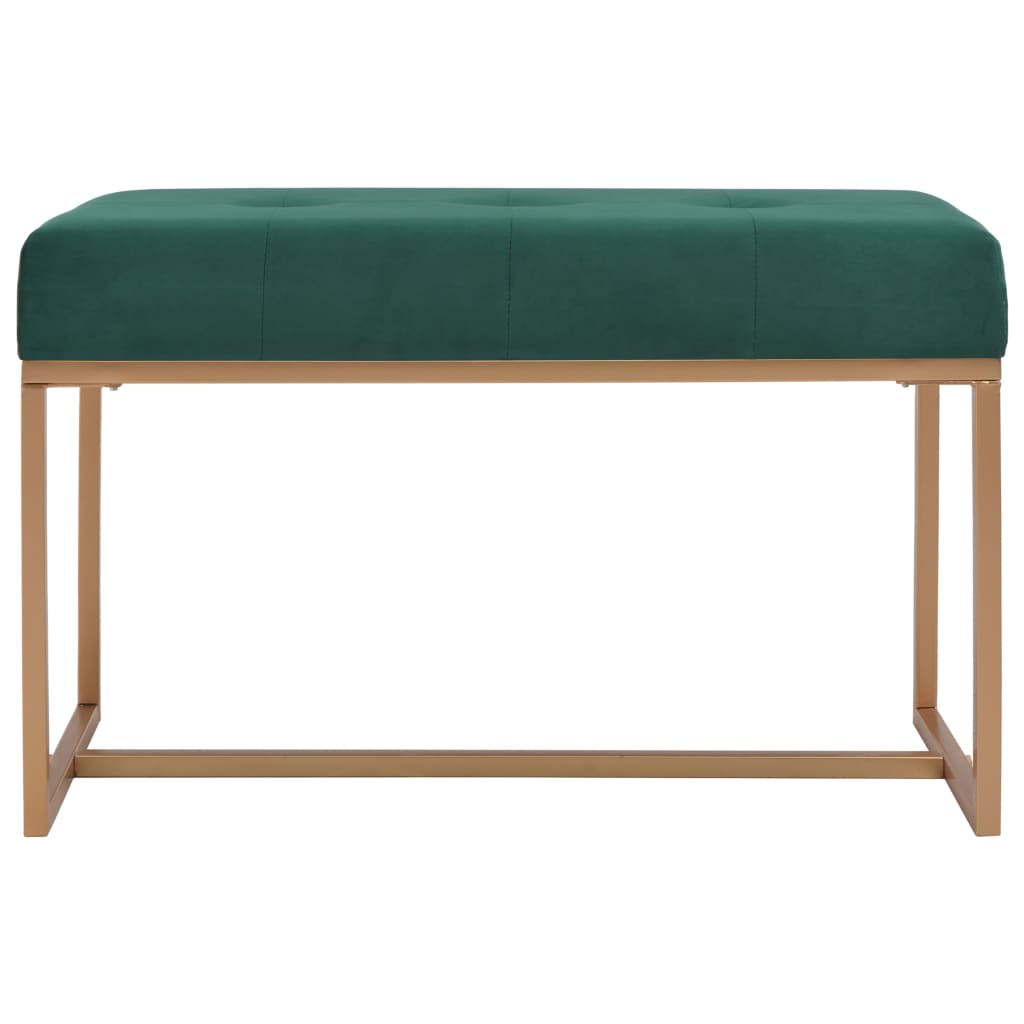 Bank 80 cm Grün Samt - Pazzar.ch