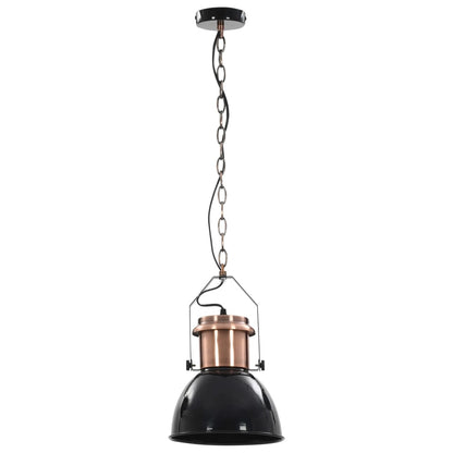 Deckenlampe 2 Stk. Schwarz Rund E27 - Pazzar.ch