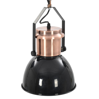 Deckenlampe 2 Stk. Schwarz Rund E27 - Pazzar.ch