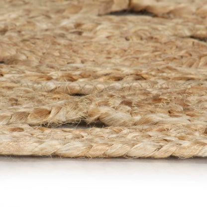 Teppich Handgefertigt Geflochten Jute 150 cm - Pazzar.ch