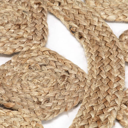 Teppich Handgefertigt Geflochten Jute 150 cm - Pazzar.ch