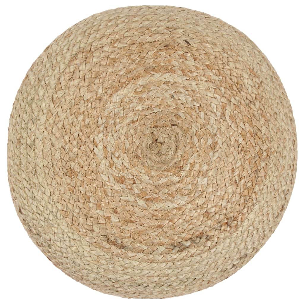 Handgefertigter Sitzpuff 45 x 30 cm Jute - Pazzar.ch