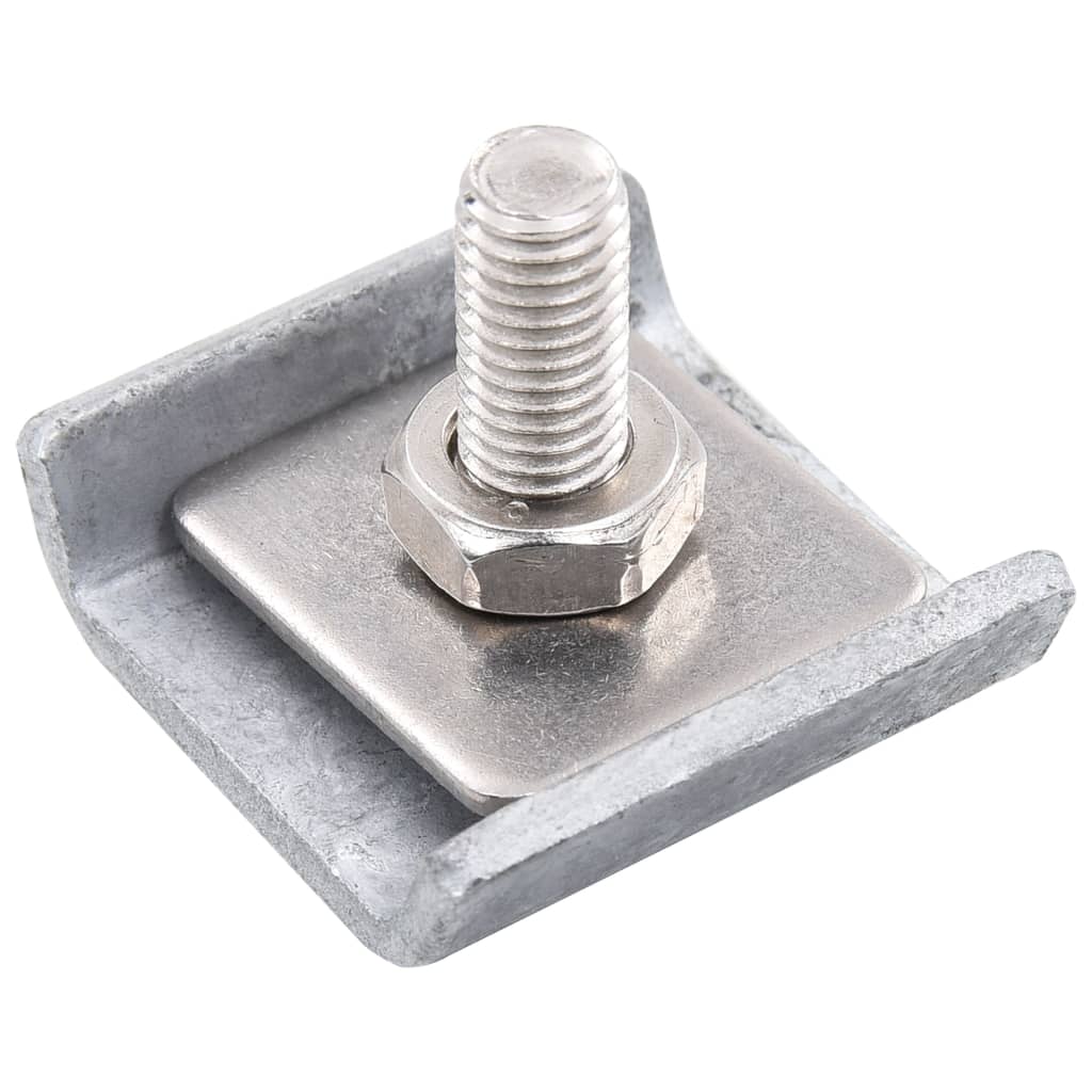 Gittermattenverbinder 25 Sets Silbern - Pazzar.ch