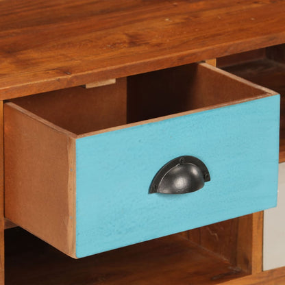 TV-Schrank mit 3 Schubladen 110 x 35 x 50 cm Akazienholz Massiv - Pazzar.ch