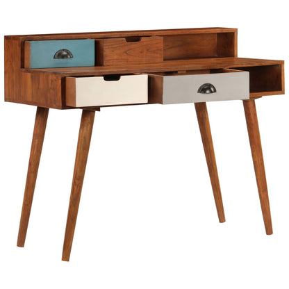Schreibtisch 110 x 50 x 90 cm Akazienholz Massiv - Pazzar.ch