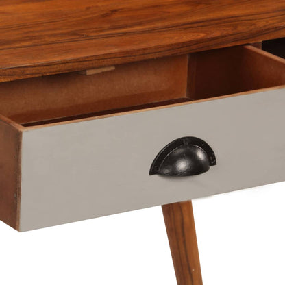 Schreibtisch 110 x 50 x 90 cm Akazienholz Massiv - Pazzar.ch
