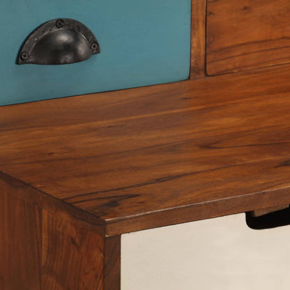 Schreibtisch 110 x 50 x 90 cm Akazienholz Massiv - Pazzar.ch