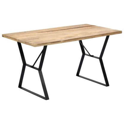 Esstisch 140 x 80 x 76 cm Mango-Massivholz - Pazzar.ch