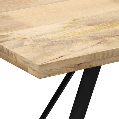 Esstisch 140 x 80 x 76 cm Mango-Massivholz - Pazzar.ch