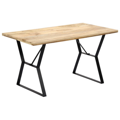Esstisch 140 x 80 x 76 cm Mango-Massivholz - Pazzar.ch