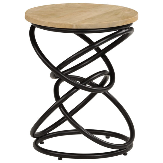 Beistelltisch Mango Massivholz 40×50 cm - Pazzar.ch