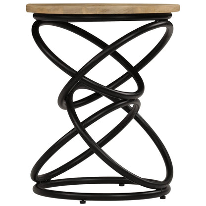 Beistelltisch Mango Massivholz 40×50 cm - Pazzar.ch