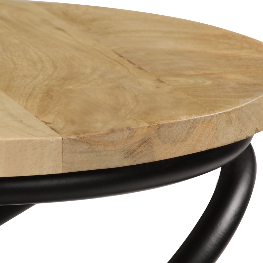Beistelltisch Mango Massivholz 40×50 cm - Pazzar.ch