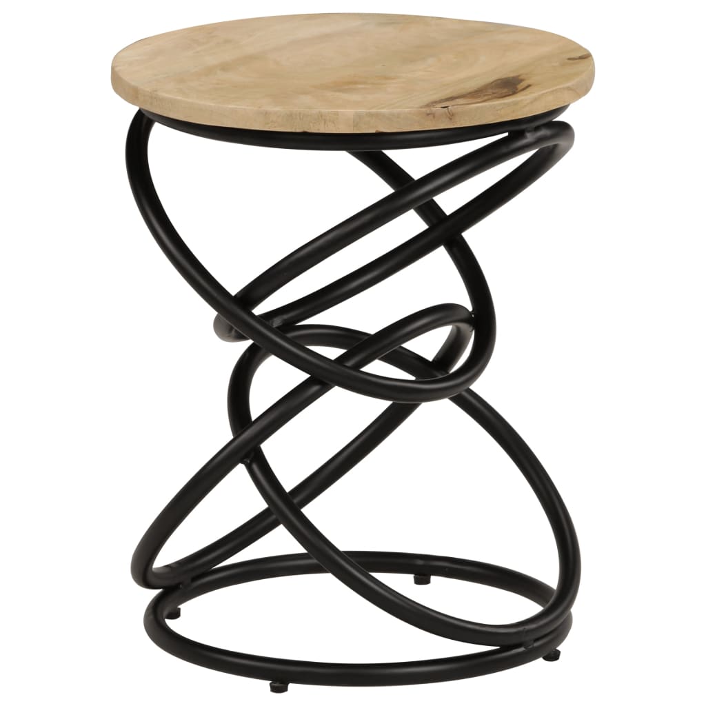 Beistelltisch Mango Massivholz 40×50 cm - Pazzar.ch