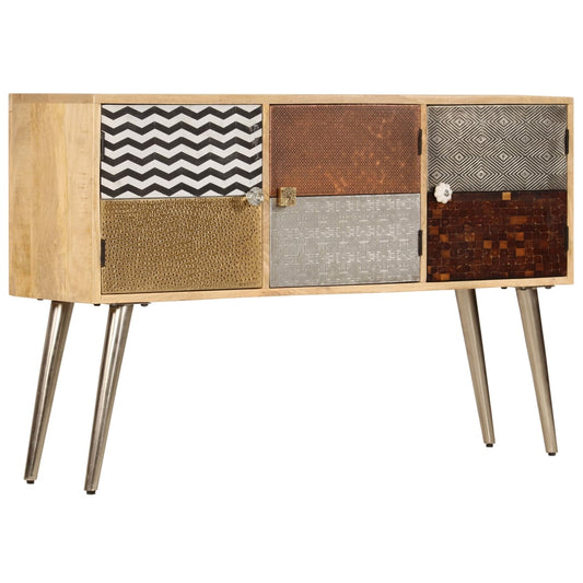 Sideboard 120 x 30 x 75 cm Massivholz Mango - Pazzar.ch