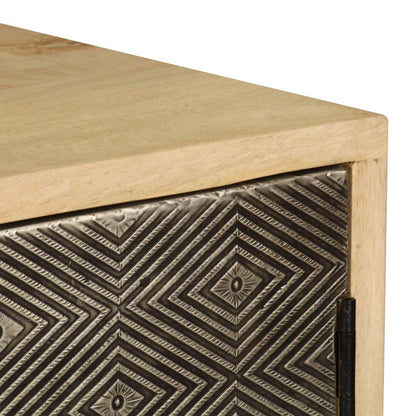 Sideboard 120 x 30 x 75 cm Massivholz Mango - Pazzar.ch