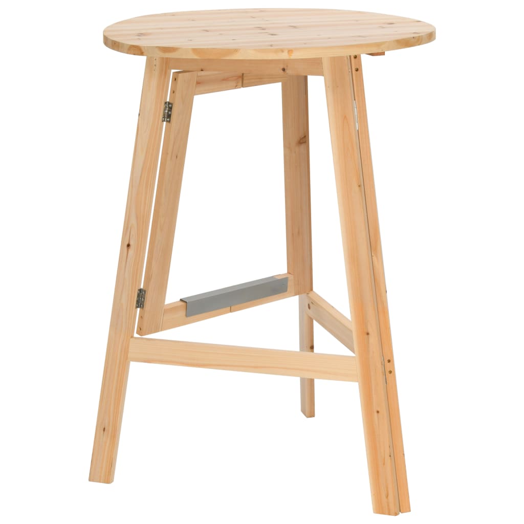 Klappbarer Bartisch 78 cm Tannenholz - Pazzar.ch