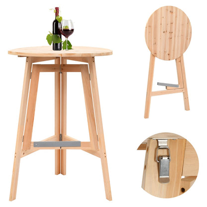 Klappbarer Bartisch 78 cm Tannenholz - Pazzar.ch