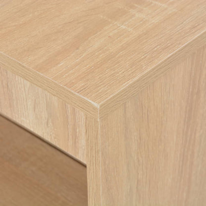 Bartisch mit Regal Eichenbraun 110x50x103 cm - Pazzar.ch