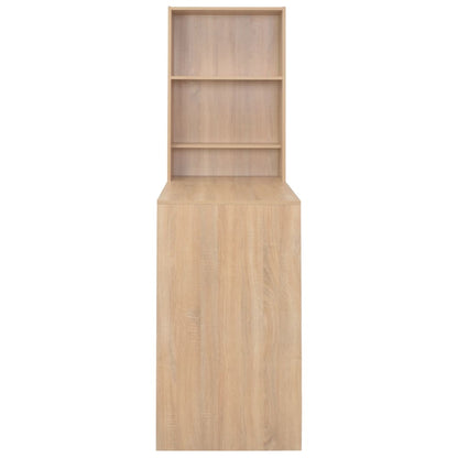 Bartisch mit Schrank Eichenoptik 115x59x200 cm - Pazzar.ch