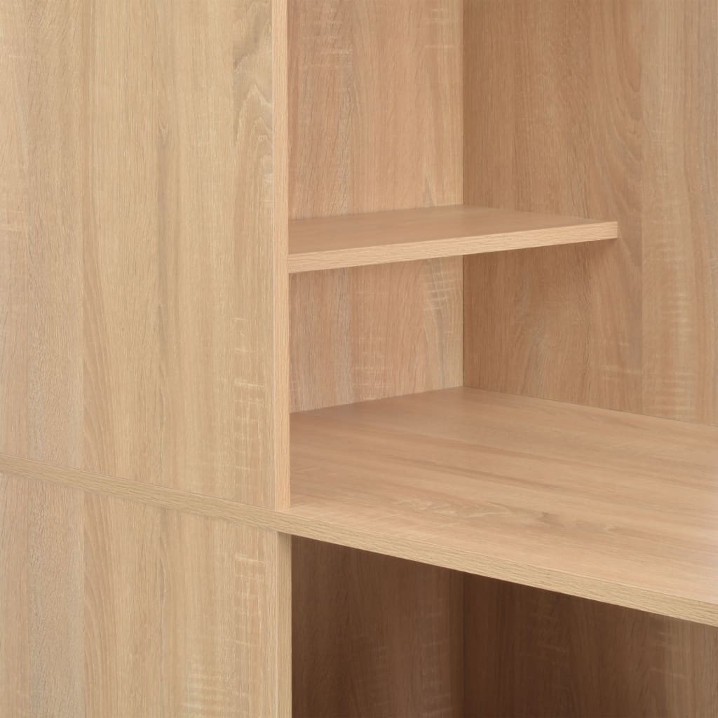 Bartisch mit Schrank Eichenoptik 115x59x200 cm - Pazzar.ch
