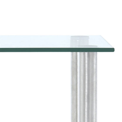 Küchenregal Transparent 45×16×26 cm Hartglas - Pazzar.ch