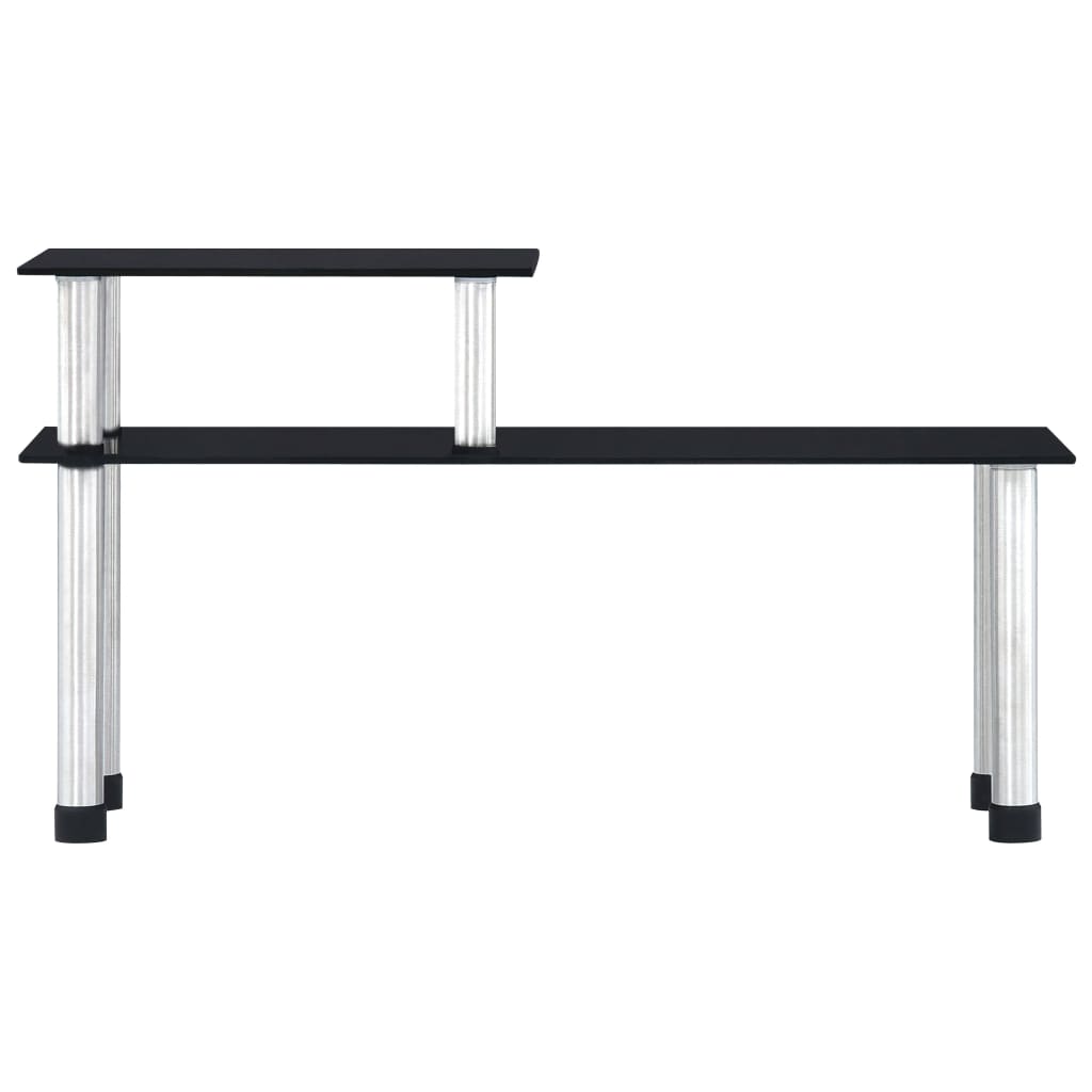 Küchenregal Schwarz 45×16×26 cm Hartglas - Pazzar.ch