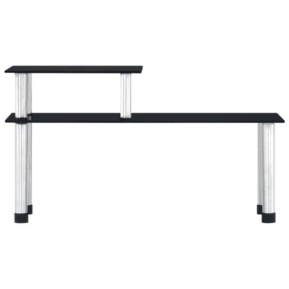 Küchenregal Schwarz 45×16×26 cm Hartglas - Pazzar.ch