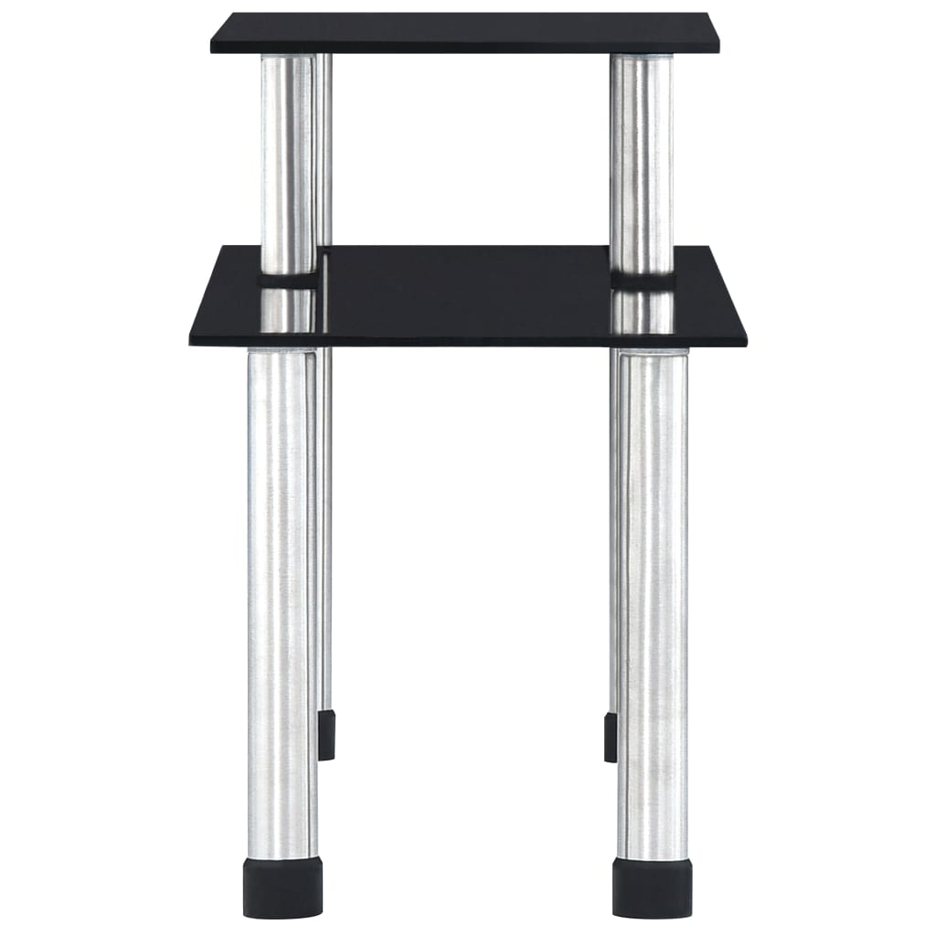 Küchenregal Schwarz 45×16×26 cm Hartglas - Pazzar.ch