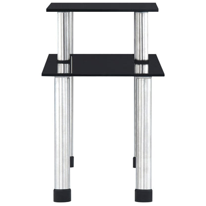 Küchenregal Schwarz 45×16×26 cm Hartglas - Pazzar.ch