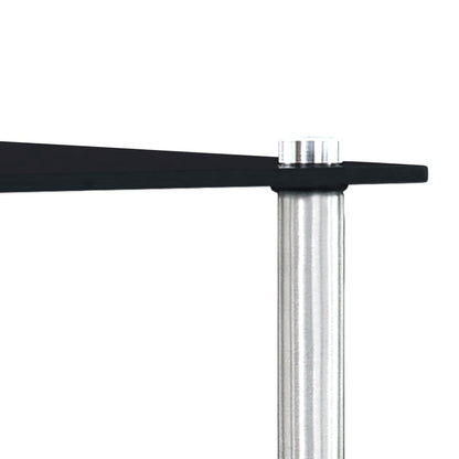 Satztische 3 Stk. Schwarz Hartglas - Pazzar.ch