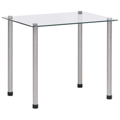 Satztische 3-tlg. Transparent Hartglas - Pazzar.ch