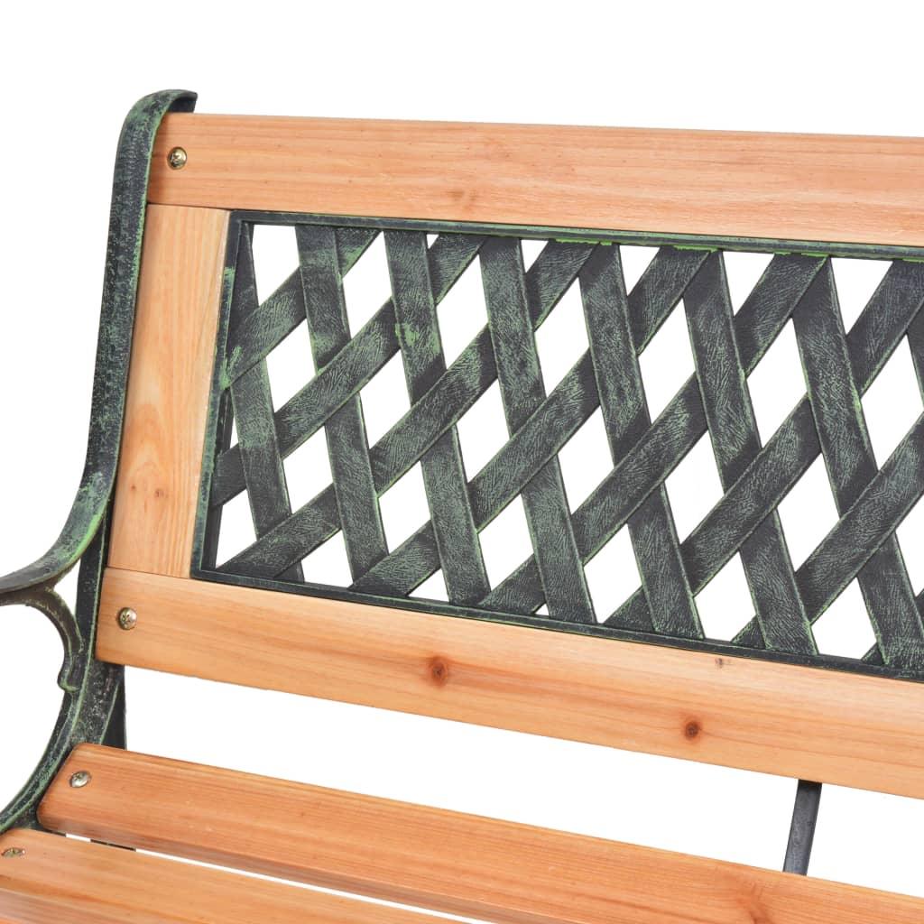 Gartenbank 122 cm Holz - Pazzar.ch