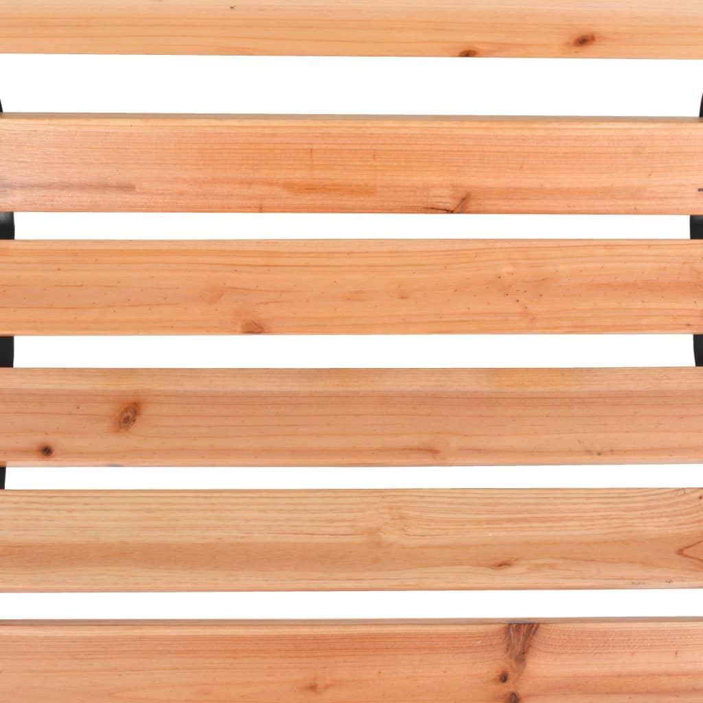 Gartenbank 122 cm Holz - Pazzar.ch