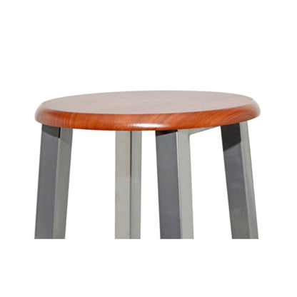 Barhocker 2 Stk. Metall mit MDF-Sitz - Pazzar.ch