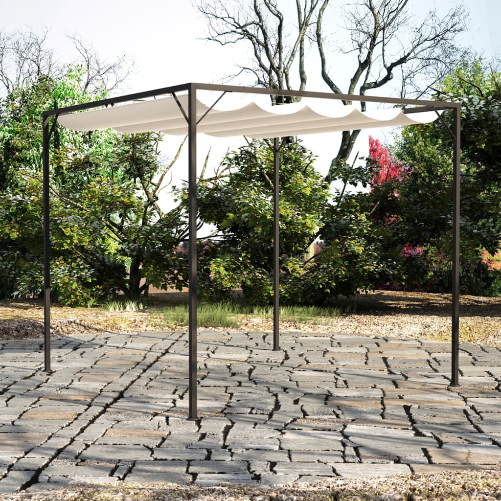 Gartenpavillon mit versenkbarem Dach - Pazzar.ch