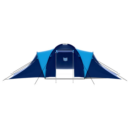Campingzelt Stoff 9 Personen Dunkelblau und Blau - Pazzar.ch